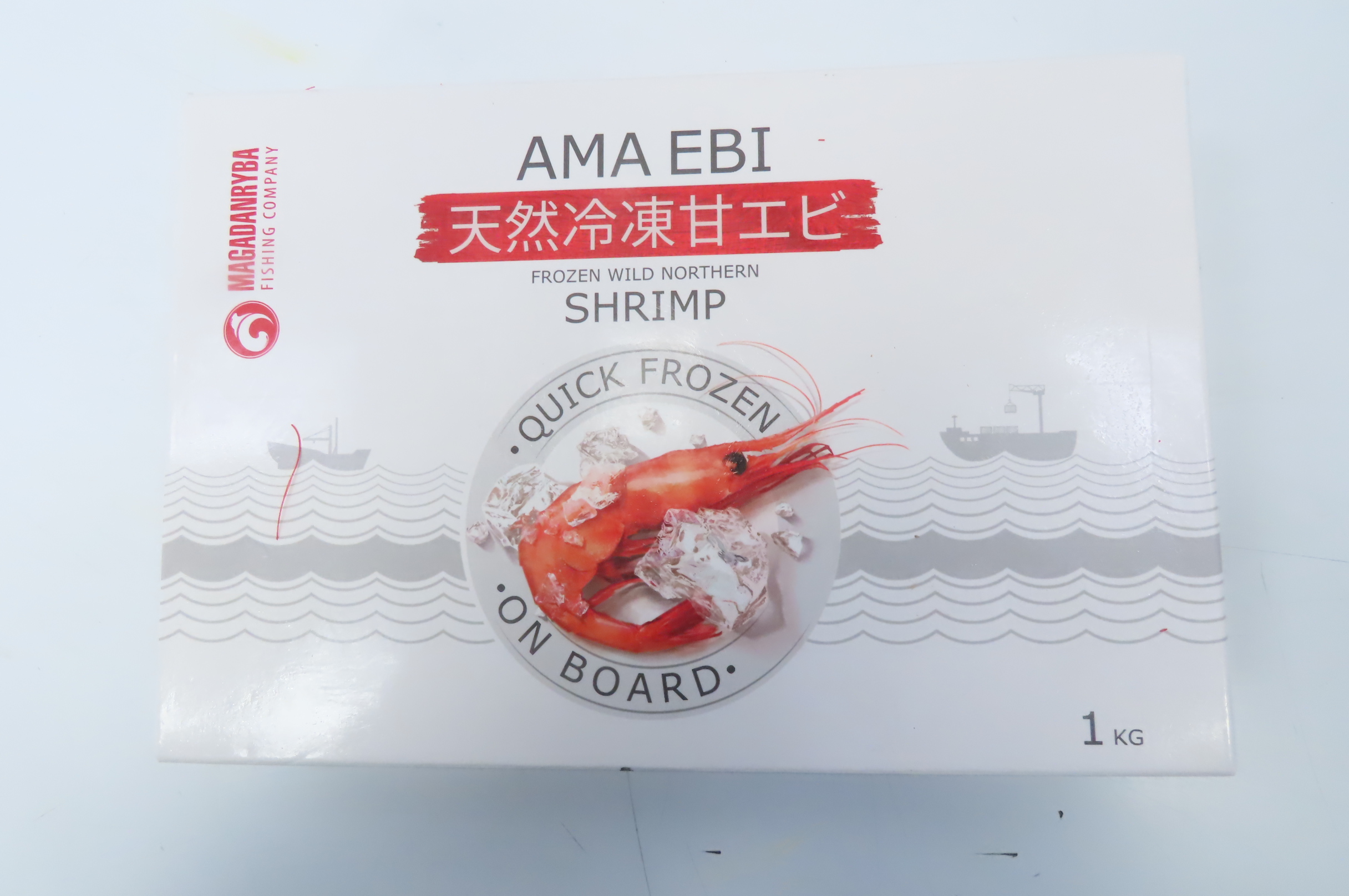 Креветка северная , целая, (2L), с/м